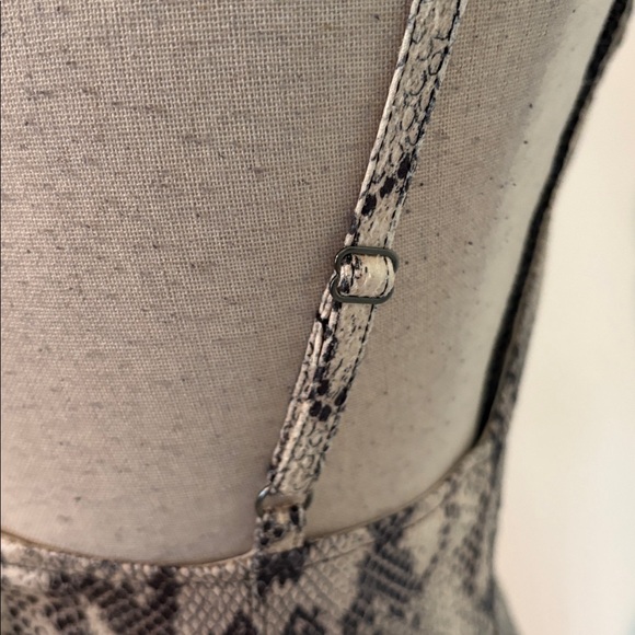 NWT $98 small Jennifer Lopez vinyl maxi dress 1166 - Picture 7 of 10